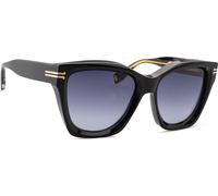 Marc Jacobs Femme Marc Jacobs MJ 1000/S 807/9O Lunettes de soleil Acétate Noir Gris Carré Normale Ombré