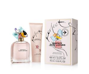 Marc Jacobs Perfect EDP 100 ml + Lait pour le corps 75 ml variante Travel Exclusive, nouvel emballage