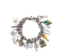 Marc Jacobs - Pop Americana Charm Bracelet - Femme - Accessoires - Gris - Taille: ONE Size