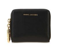 Marc Jacobs - Portefeuille compact en cuir - Femme - Accessoires - Noir - Taille: ONE Size