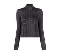 Marc Jacobs - Pull Tricot Col Montant - Femme - Pulls - Noir - Taille: 38 FR
