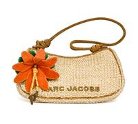Marc Jacobs - Sac bandoulière d'été tissé avec breloque - Femme - Sacs - Beige - Taille: ONE Size