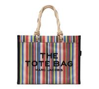Marc Jacobs - Sac Cabas Grand Modèle en Maille Rayée - Femme - Sacs - Rouge - Taille: ONE Size