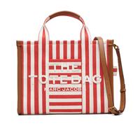Marc Jacobs - Sac Cabas Rayé en Toile Moyen - Femme - Sacs - Rouge - Taille: ONE Size
