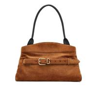 Marc Jacobs - Suede Dakota Satchel - Femme - Sacs - Orange - Taille: ONE Size