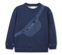 Marc Jacobs - Sweat-shirt Molleton Imprimé - Denim Blue - Garçon - +12 Ans