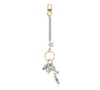 Marc Jacobs - The Domino Effect Bag Charm - Femme - Sacs - Gris - Taille: ONE Size