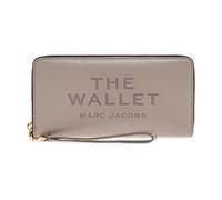 Marc Jacobs - The Leather Continental Wallet - Femme - Accessoires - Beige - Taille: ONE Size