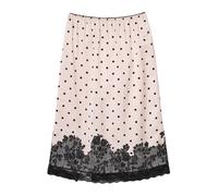 Marc Jacobs - Trompe L'Oeil Dots Skirt - Femme - Jupes - Rose - Taille: 38 FR