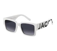 Marc Jacobs Unisex MARC 739/S CCP/9O Lunettes de soleil Injecté Blanc Gris Carré Ombré