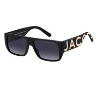 THE MARC JACOBS lunettes, modèle MARC LOGO 096, couleur noir blanc, verre 57 mm, pont 15 mm, non polarisées