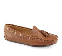 Marc Joseph New York Mocassins Murray Hill pour femme, Tan Grainy 1, 37 EU