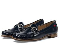 Marc Joseph New York Mocassins Park Ave pour femme, Bleu marine verni souple, 35.5 EU
