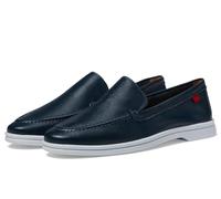 Marc Joseph New York Mocassins vénitiens décontractés à enfiler en cuir pour femme, Bleu marine Napa Soft, 37 EU