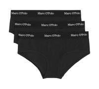 Marc O´Polo Essentials 3-Pack Panty Culotte Hipster, Black, Medium aux Femmes