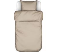 Marc O' Polo Garniture de lit en percale Tove Couleur sable foncé Taille 200x220+2/80x80
