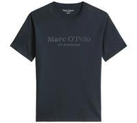 Marc O'Polo T-shirt hommes en coton biologique col rond Bleu (Dark Navy) XL