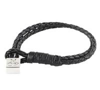 Marc O'Pol o Bracelet noir en cuir pour femme - Jasmin Bracelet 168240