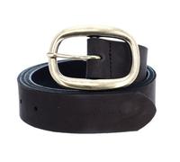 Marc O'Pol o Ceinture marron en cuir pour femme - Lillie Belt Dark Chocolate 101571 80 cm