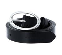 Marc O'Pol o Ceinture noir en cuir pour femme - Elly Belt 117482 80 cm