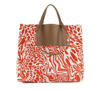 Marc O'Pol o Sac à épaule rouge pour femme - Eywa Shopper M Red Animal 129084