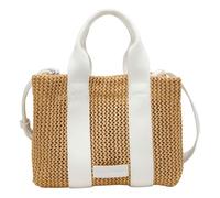 Marc O'Pol o Sac à main brun clair crème pour femme - Romy Crossbody Bag S White Cotton 302273