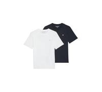 Marc O'Polo 421205809102 T-Shirt, B00, L (Lot de 2) Homme