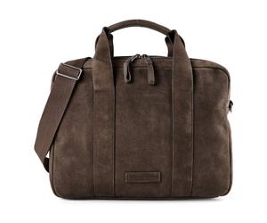 Marc O'Polo Attaché-case Cuir véritable 37 cm Compartiment ordinateur brun
