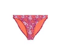 Marc O'Polo Bas de Bikini pour Femme Abstract Leaf, Imprimé Feuille Abstraite Raspberry Coulisleaf, XL