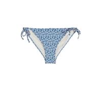 Marc O'Polo Bas de Bikini Shiny pour Femme, Imprimé Bleu Coronet Brillant, M