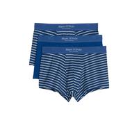 Marc O'Polo Essentials Lot de 3 Boxers pour Homme, Trunk Essentials Navypeonystripe-Navypeonypeony, M