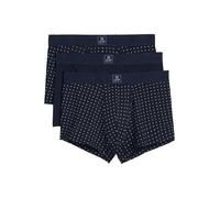 Marc O'Polo Boxers ' Essentials ' bleu nuit / blanc cassé, Taille S