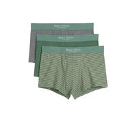 Marc O'Polo Boxers ' Trunk Essentials ' gris chiné / vert gazon, Taille XXL