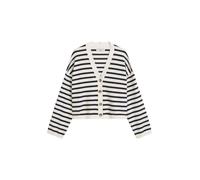 Marc O'Polo Cardigan rayé à col en V