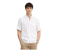 Marc O'Polo - Chemise regular à manches courtes en pur lin - Homme - Chemises - Blanc - Taille: 2XL