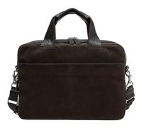 Marc O'Polo Cuir sac de bureau sac d'ordinateur portable pour ordinateur portable Louis Business Bag Coffee marron foncé