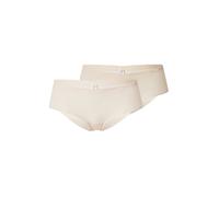 Marc O'Polo 24q3w00005 Lot de 2 Culottes Hipster pour Femme, Beige, M