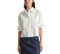 Marc OߴPolo Denim Femmes Blouse Oxford en Coton Biologique Cropped, Blanc (Silky White), XL
