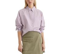 Marc OߴPolo Denim Femmes Chemise à col Kent rayée, Multicolore (Medium Purple Multi 01), XS