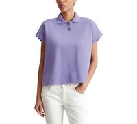 Marc OߴPolo Denim femmes polo à manches courtes en coton biologique coupe large, Violet (Soft Hibiscus), XXL