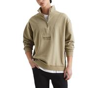 Marc OߴPolo Denim hommes troyer en coton biologique avec fermeture éclair, Vert (Dusky Green), M