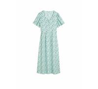 Marc OߴPolo Denim femmes robe avec col en v imprimé allover, Multicolore (Light Blue Multi 05), L