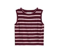 Marc O'Polo Denim Pull en tricot sans manches régulier, Rose, L