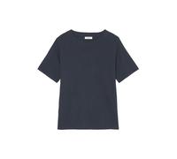 Marc OߴPolo Denim Femmes t-Shirt en Coton Biologique à col Rond, Bleu (Navy Teal), L