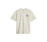Marc O'Polo DENIM T-Shirt rouge / noir / blanc, Taille XL