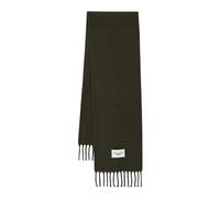 Marc O'Polo - Écharpe en laine à franges - Femme - Accessoires - Vert - Taille: ONE Size