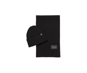 MARC O'POLO Ensemble 2 pièces bonnet et écharpe noir
