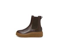 Marc OߴPolo femmes chelsea boots en cuir avec semelle compensée