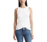 Marc OߴPolo Femmes débardeur en Coton Biologique avec Haut col Rond, Blanc (White), M