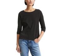 Marc OߴPolo Femmes t-Shirt à Manches Longues en Coton Biologique Regular Fit, Noir (Black), S